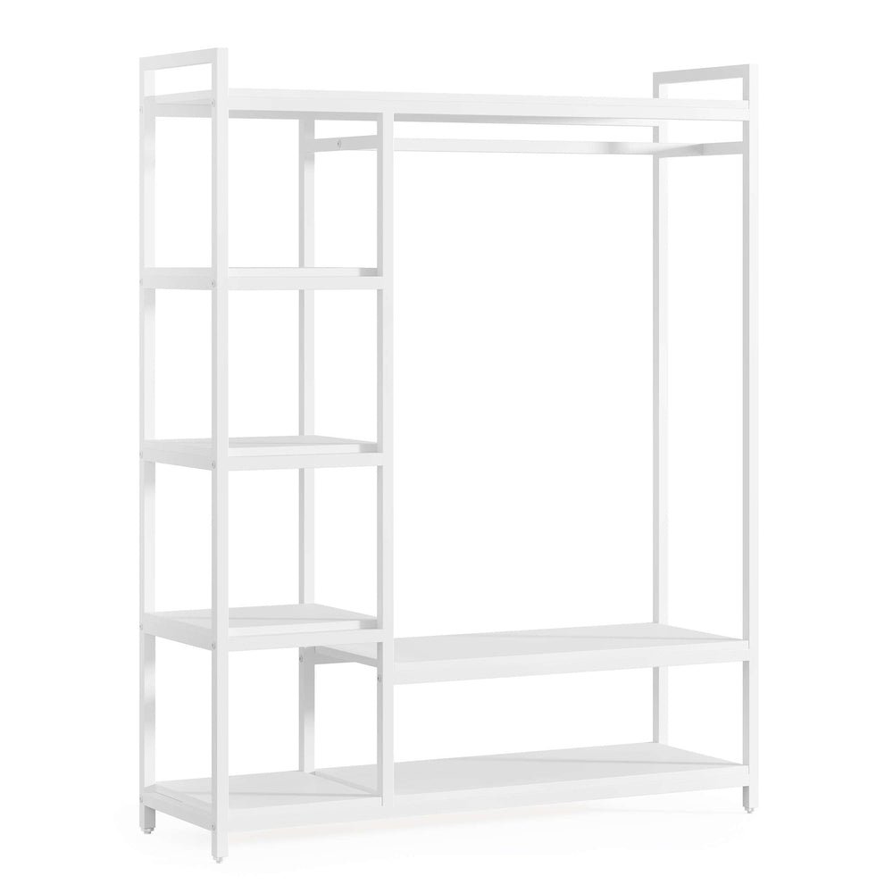 Freestanding Closet Organizer, Garment Rack with 6 Shelves view 9